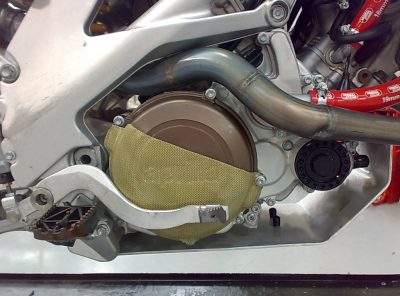 Aprilia SXV Carbon Engine Cover 1