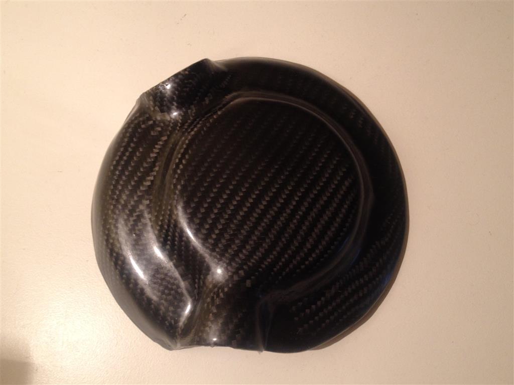 R6 9902 Carbon clutch cover Wet4URacing