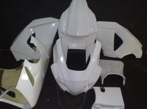 GSXR 1000 09-16 Full Race fairing Kit with option race seat