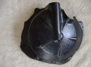 ZX6R 07-18 Clutch Carbon Engine Protection Cover