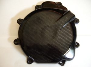 GSXR750 LH Carbon Engine Cover