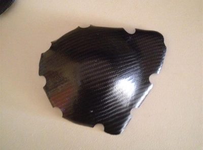 GSXR750/1100 LH Carbon Engine cover