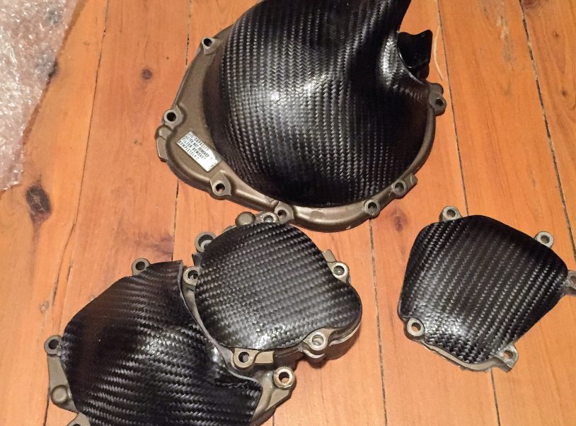 Custom Carbon Fibre Engine Covers Wet4URacing