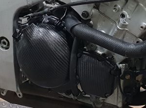 ZX6R F Carbon Clutch Cover
